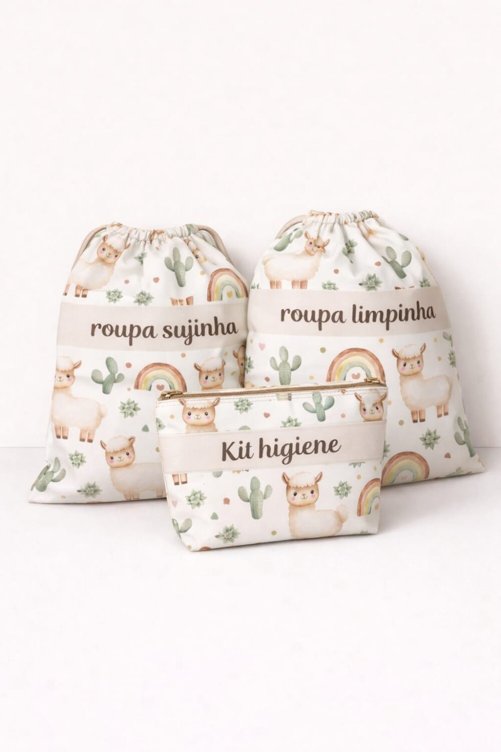 kit higiene escolar creche maternidade enxoval viagem