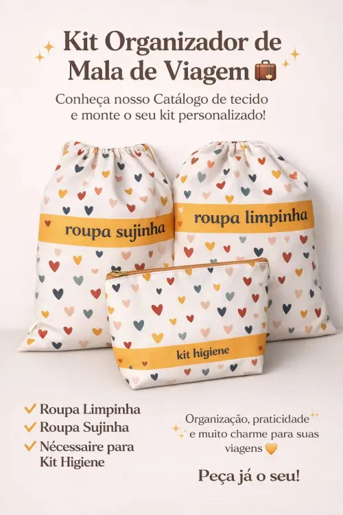 saquinho personalizado com nome