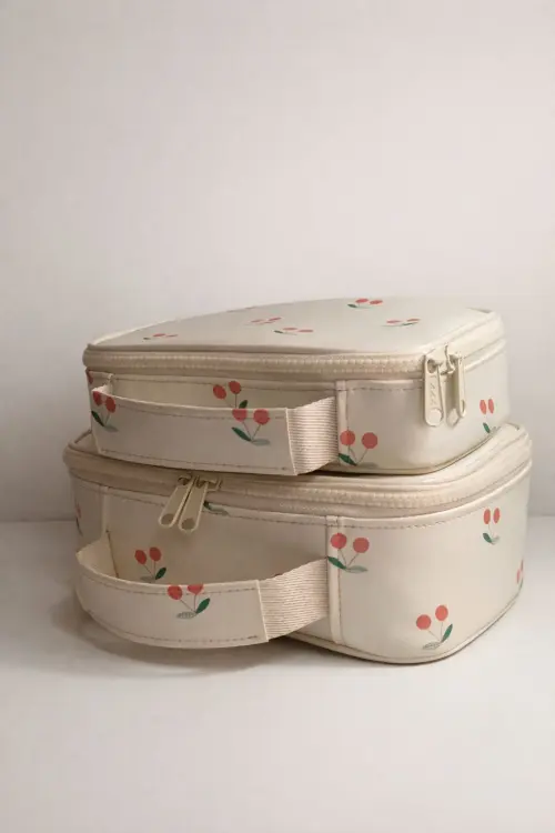kit organizador de mala cerejinha