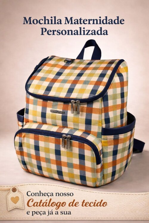 mochila maternidade enxoval bebe