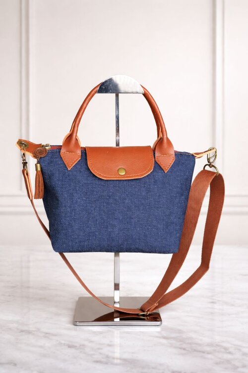 Bolsa champ feminina jeans tamanho P