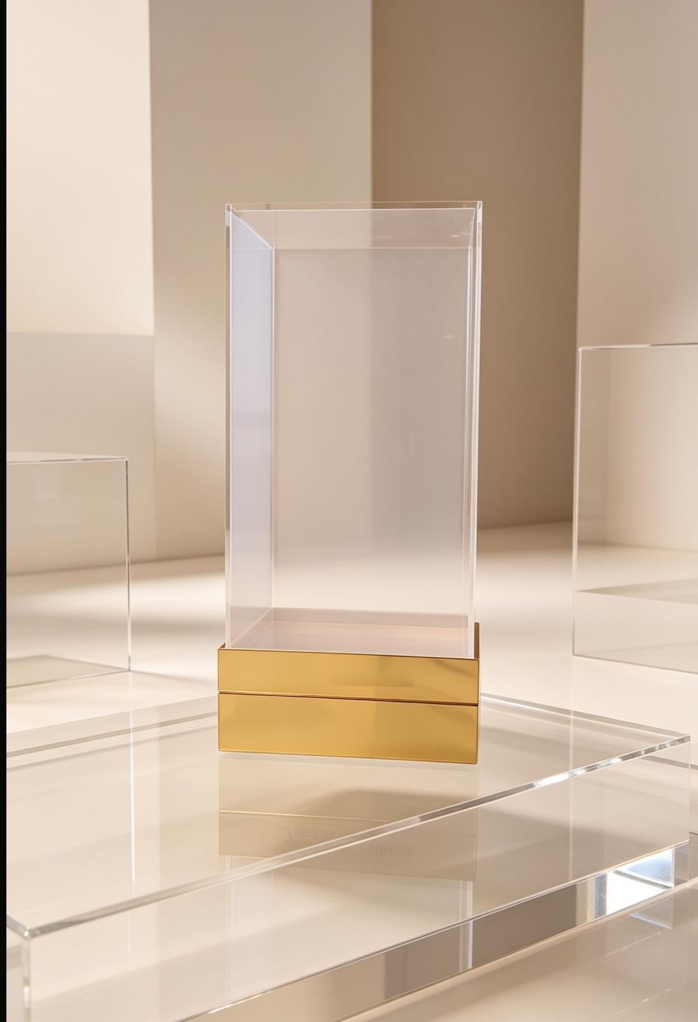 Caixa Cúpula com gaveta Acrilica Linha Premium