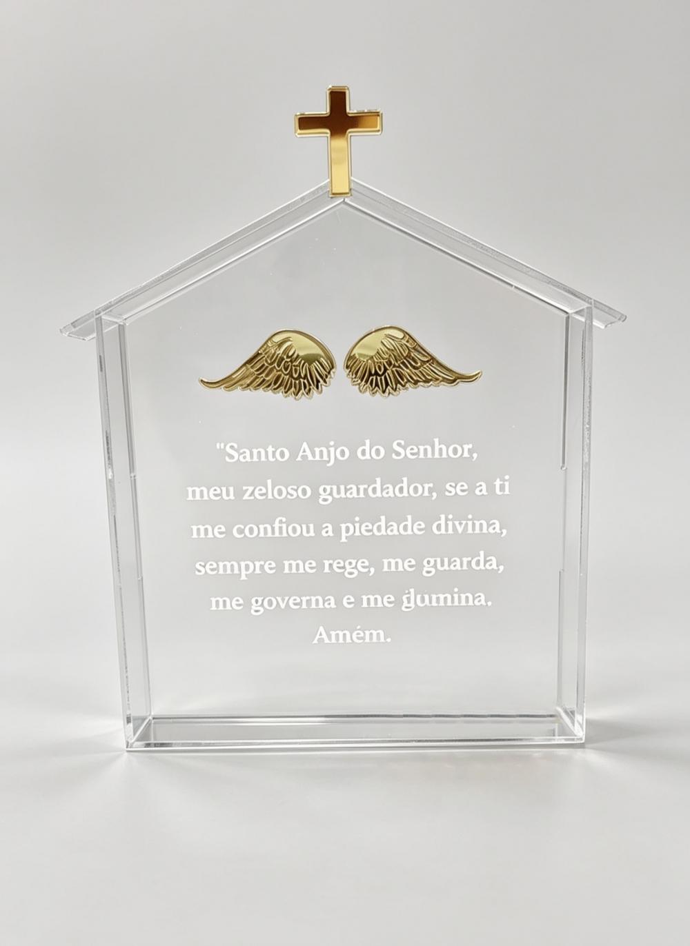 Presente de bebê Capela Acrílica Personalizada
