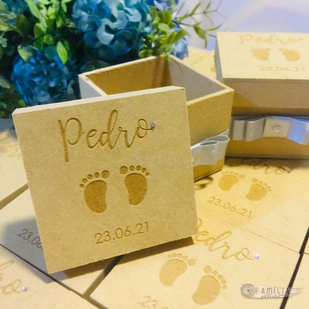 Caixa de Madeira personalizada
