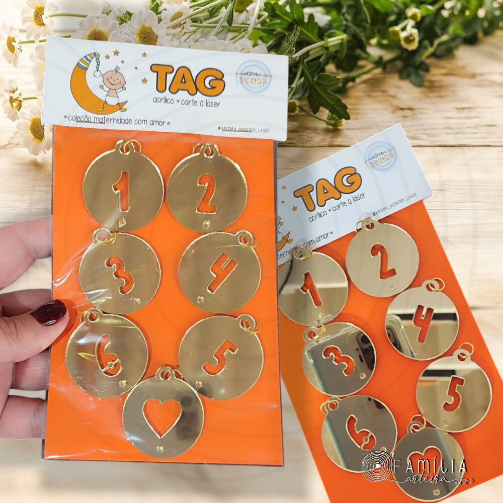 Tag enxoval do bebê - maternidade