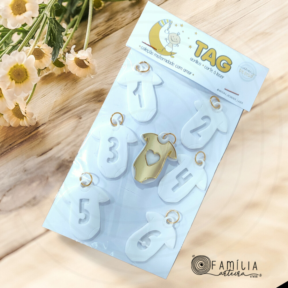 Tag enxoval do bebê - maternidade