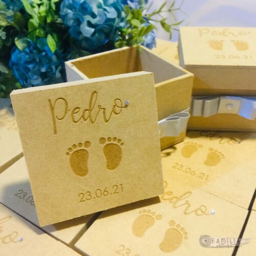Caixa de Madeira personalizada