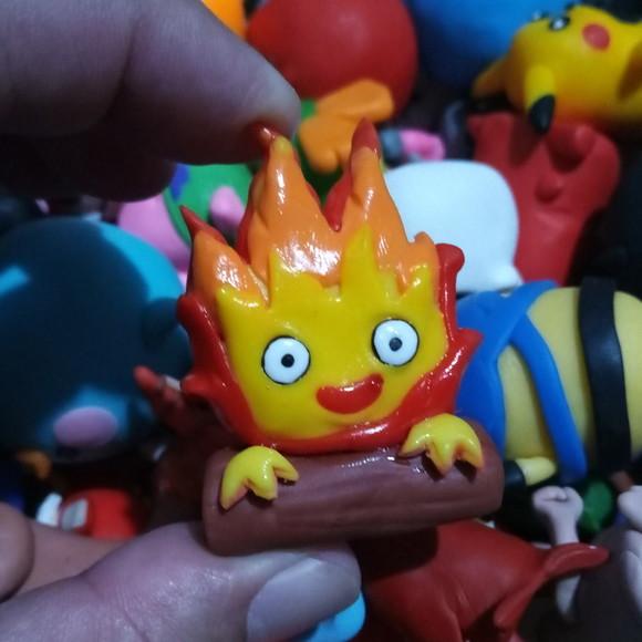 Calcifer de biscuit