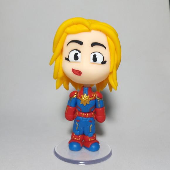 Capitã Marvel de Biscuit