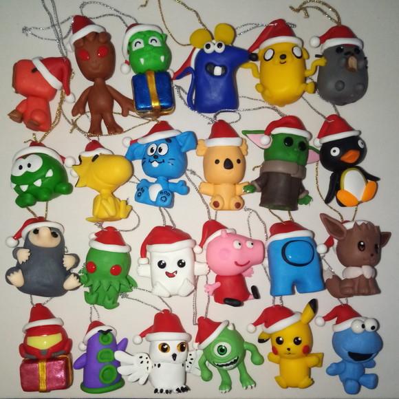 Enfeite para Árvore de Natal de Biscuit (unidade)