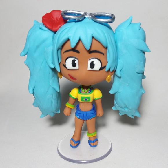 Hatsune Miku Brasileira de Biscuit
