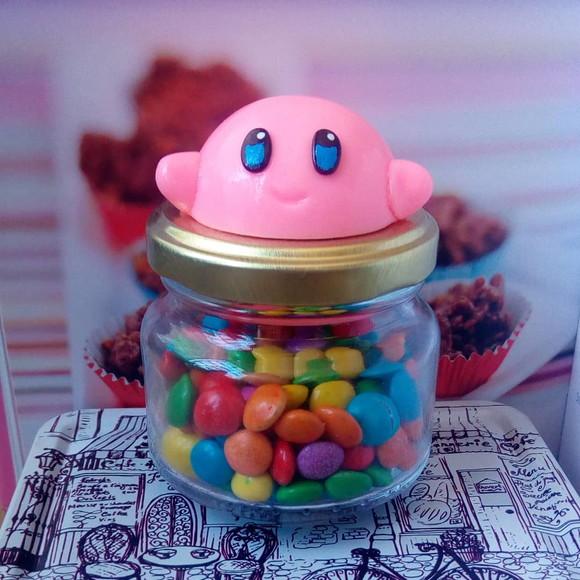 Mini baleiro personalizado com biscuit (unidade)