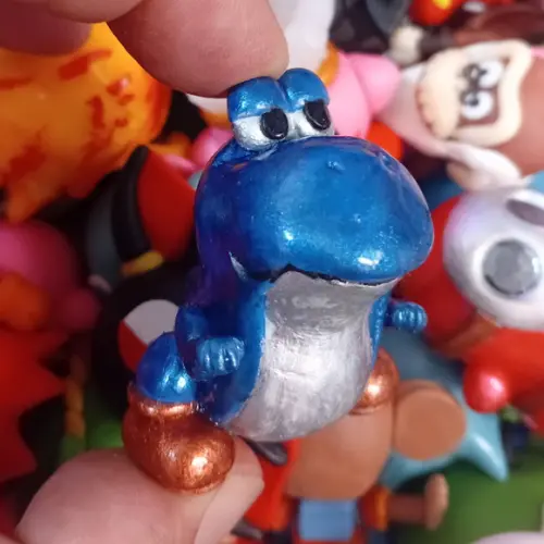 Baby Yoshi (azul) de Biscuit
