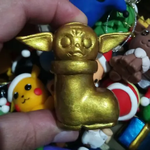 Baby Yoda Natalino de Biscuit