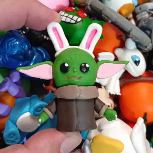 Baby Yoda de Páscoa de Biscuit