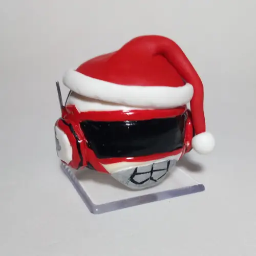 Busto Jaspion Natalino de Biscuit