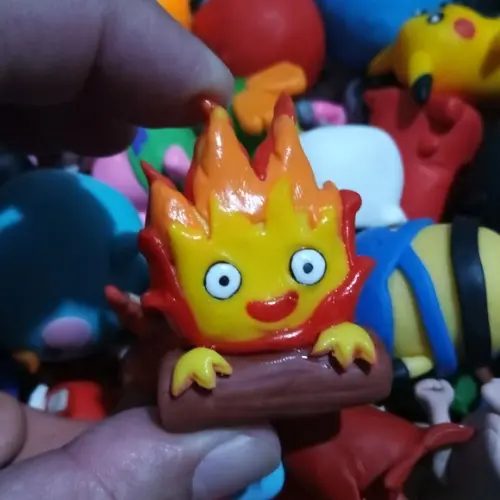 Calcifer de biscuit