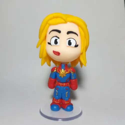 Capitã Marvel de Biscuit