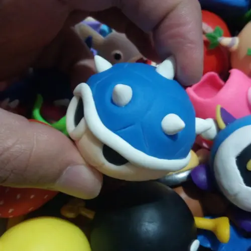 Casco Azul de biscuit