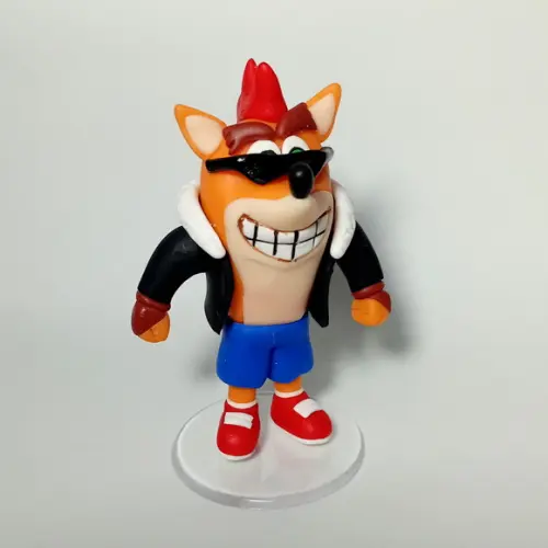 Crash Bandicoot Motociclista de Biscuit