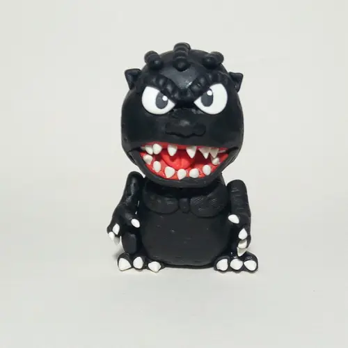 Godzilla (preto) de Biscuit