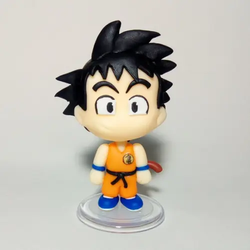 Goku (criança) de biscuit