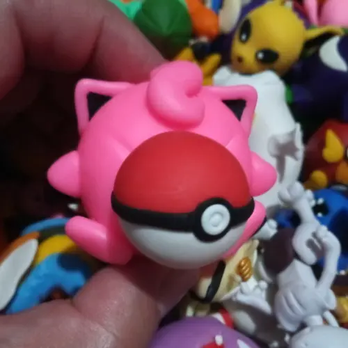 Jigglypuff Pokebola de Biscuit
