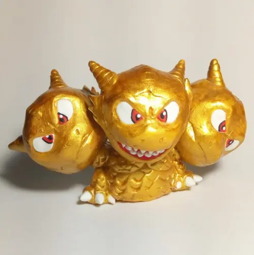 King Ghidorah de biscuit