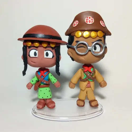 Lampião & Maria Bonita de Biscuit