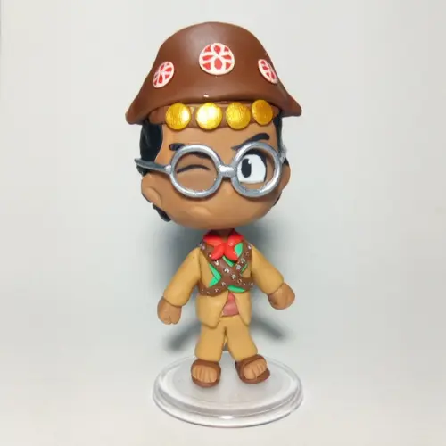 Lampião de biscuit
