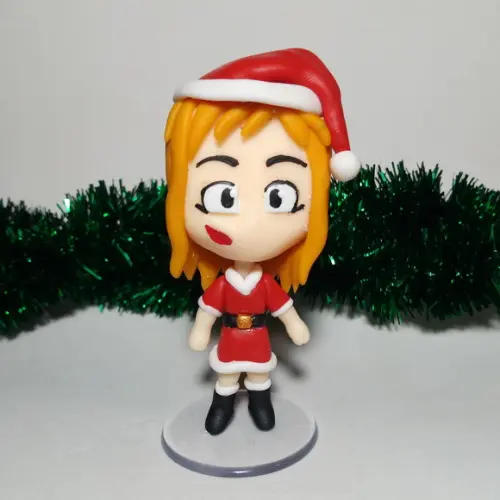Mamãe Noel de Biscuit Personalizada