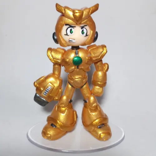 Megaman x Gold Armor de Biscuit