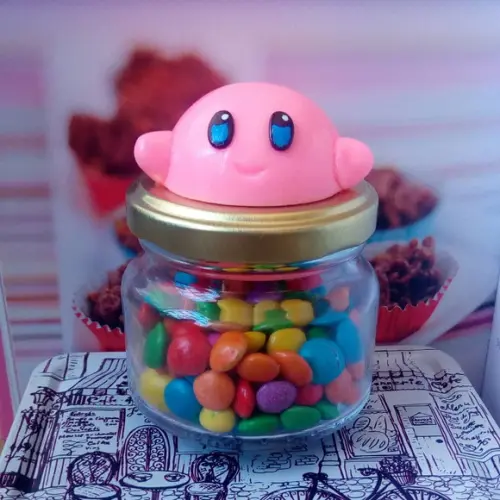 Mini baleiro personalizado com biscuit (unidade)