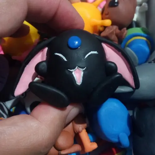 Mokona (preto) de biscuit