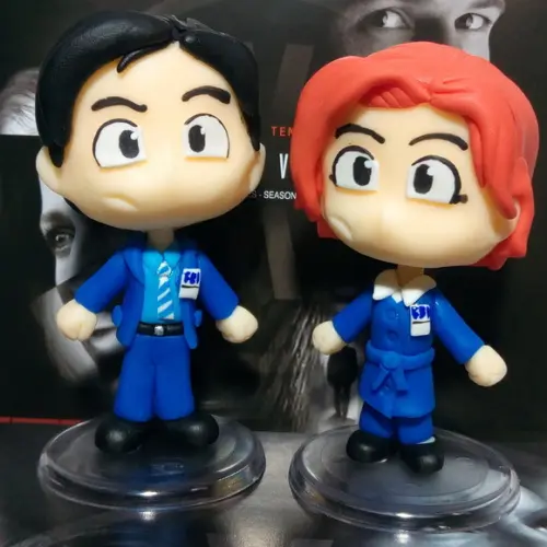 Mulder & Scully de biscuit