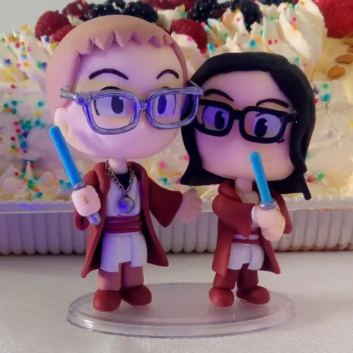 Noivinhos de Biscuit Personalizado