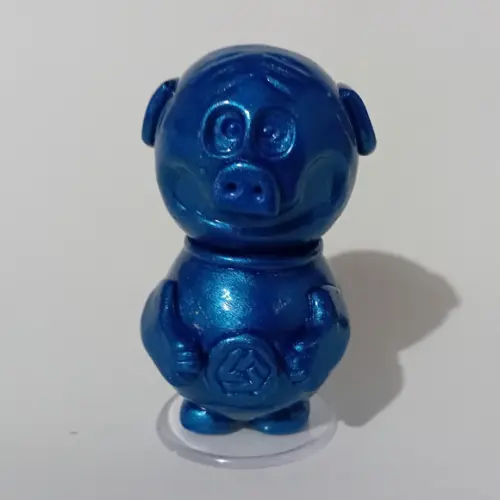 Porquinho do Banestado de biscuit