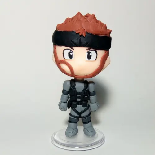 Solid snake de biscuit