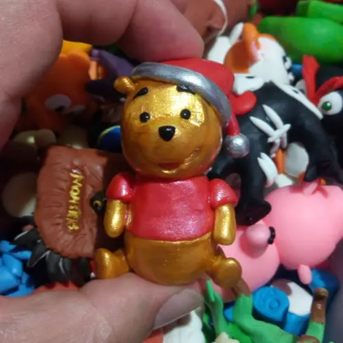 Ursinho Pooh Natalino de biscuit