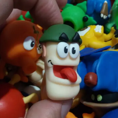 Worm Soldado De Biscuit