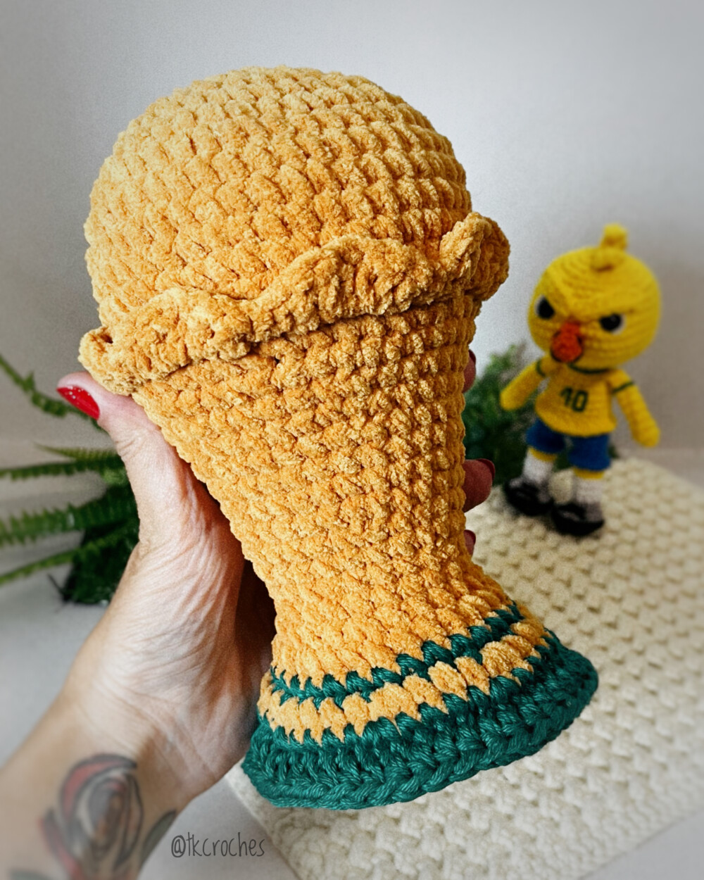 Taça da Copa Amigurumi