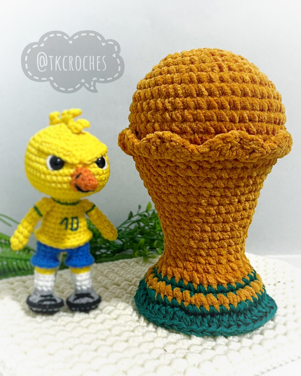 Taça da Copa Amigurumi