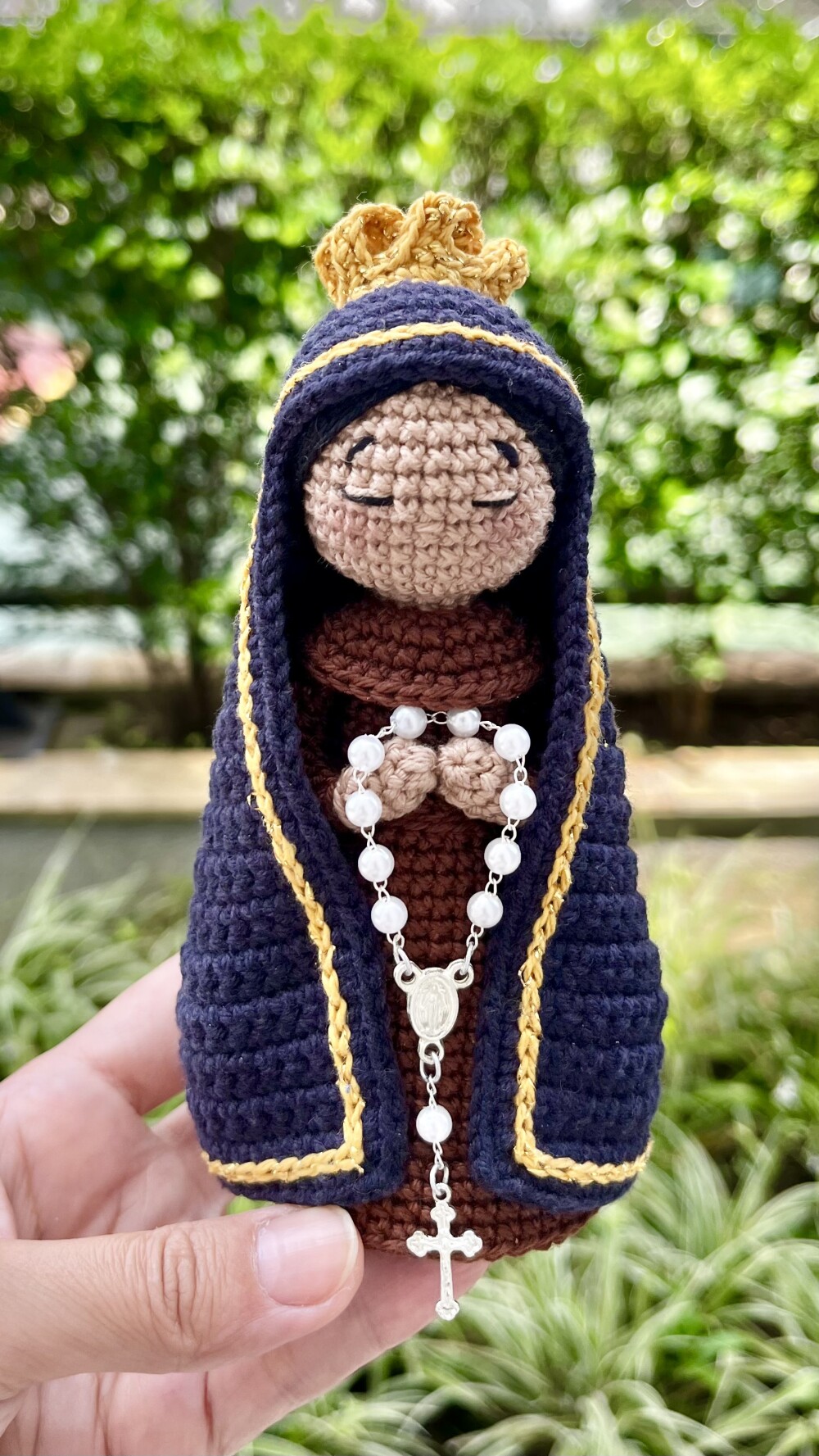 Nossa Senhora Aparecida Amigurumi