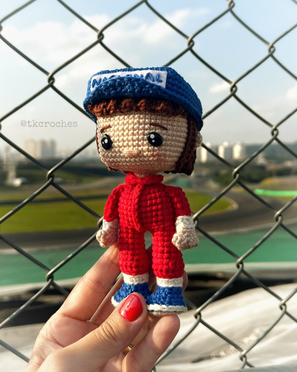 Ayrton Senna Amigurumi