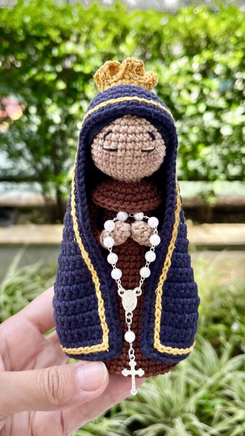 Nossa Senhora Aparecida Amigurumi