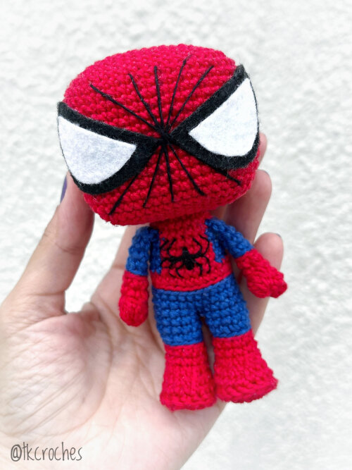 Homem Aranha Amigurumi Colecionável