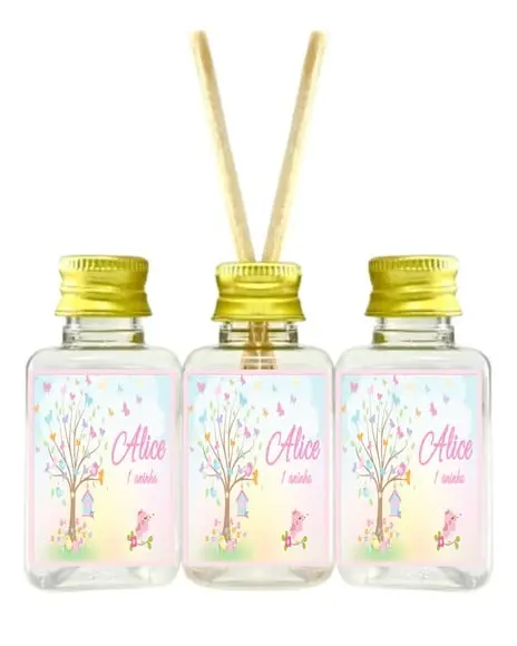 50 Aromatizador Lembrancinha Jardim Encantado Borboleta