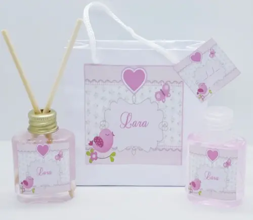 Kit Luxuoso Aromatizador e Álcool em Gel