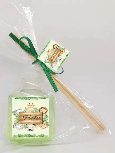 Aromatizador Chá de Bebê/maternidade Safari Menino