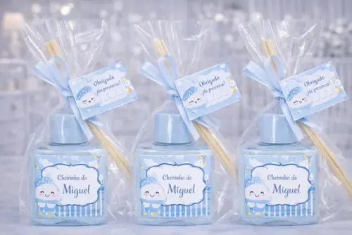 Aromatizador Lembrancinha Luxuosa Nuvem Menino